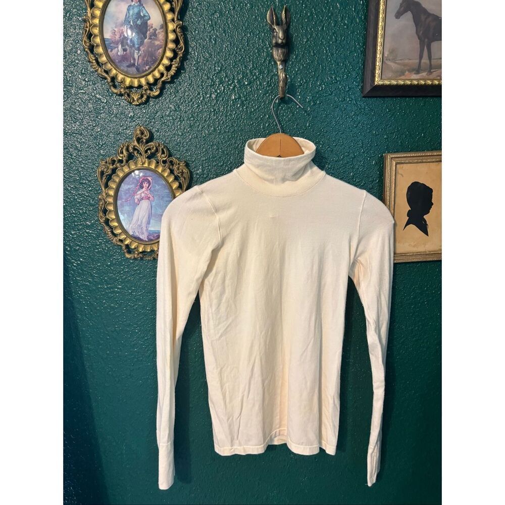 Athleta Women's Foresthill Ascent Turtleneck Size XS Color Beige